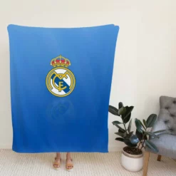 Real Madrid CF Energetic Soccer Club Fleece Blanket