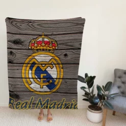 Real Madrid CF Spain Club Fleece Blanket