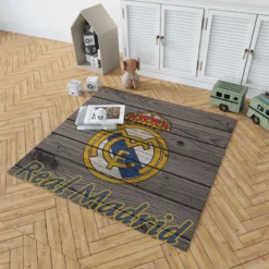 Real Madrid CF Spain Club Rug 1