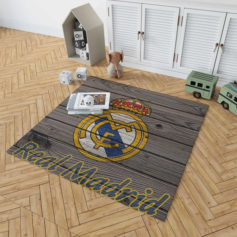 Real Madrid CF Spain Club Rug 1
