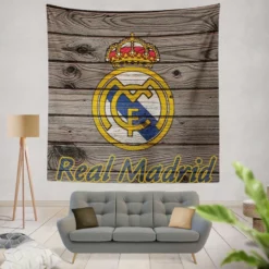 Real Madrid CF Spain Club Tapestry