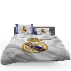 Real Madrid Logo Competitive Football Club Bedding Set