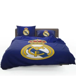Real Madrid Logo Inspirational Football Club Bedding Set