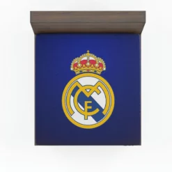 Real Madrid Logo Inspirational Football Club Fitted Sheet