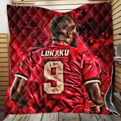 Romelu Lukaku Premier League Player Quilt Blanket