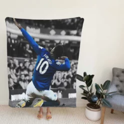 Romelu Lukaku Soccer Player Fleece Blanket