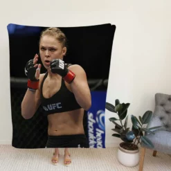 Ronda Rousey UFC Player Fleece Blanket