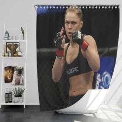 Ronda Rousey UFC Player Shower Curtain