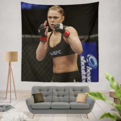 Ronda Rousey UFC Player Tapestry