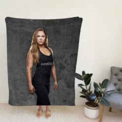 Ronda Rousey WWE Superstar Fleece Blanket
