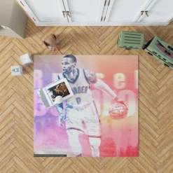 Russell Westbrook fastidious NBA Rug