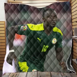 Sadio Mane Senegal elite Football Quilt Blanket