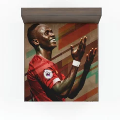 Sadio Mane consistent Football Fitted Sheet