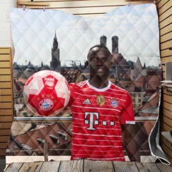 Sadio Mane determined Football Quilt Blanket