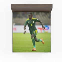 Sadio Mane encouraging Football Fitted Sheet