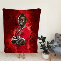 Sadio Mane extraordinary Football Fleece Blanket