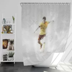 Samir Nasri Football Player Shower Curtain