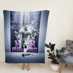 Sergio Aguero FA Cup Football Player Fleece Blanket