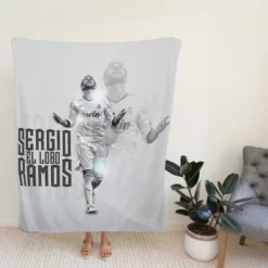 Sergio Ramos Copa Eva Duarte Footballer Fleece Blanket