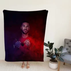 Sergio Ramos Spanish Pro Sports Player Fleece Blanket