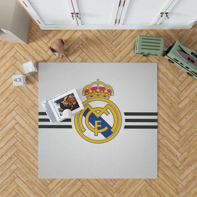 Spanish Football Club Real Madrid Rug