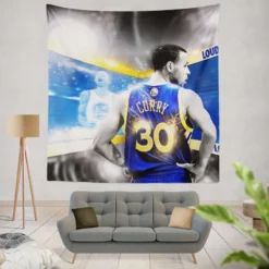 Stephen Curry NBA All Star NBA Tapestry