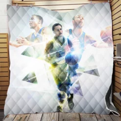 Stephen Curry NBA Most Valuable Player Quilt Blanket