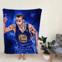 Stephen Curry Professional NBA Fleece Blanket