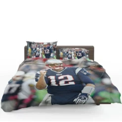 Tom Brady Patriots NFL Footballer Bedding Set
