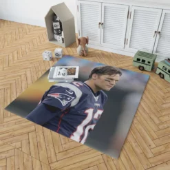 Tom Brady Patriots NFL Rug 1