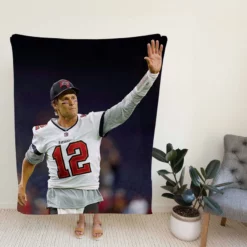 Tom Brady Tampa Bay Buccaneers Player Fleece Blanket