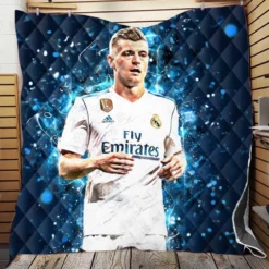 Toni Kroos Active Football Player Quilt Blanket