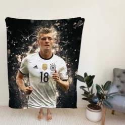 Toni Kroos Awarded Germany Sports Player Fleece Blanket