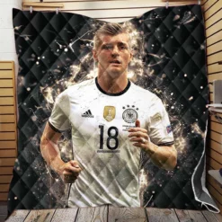 Toni Kroos Awarded Germany Sports Player Quilt Blanket