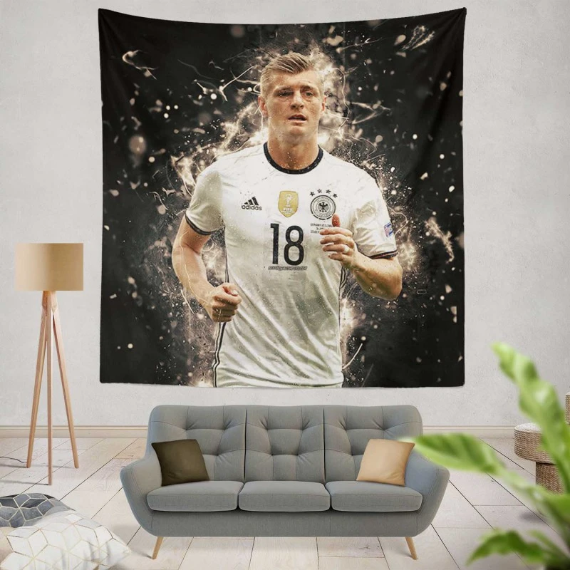 Toni Kroos Awarded Germany Sports Player Tapestry