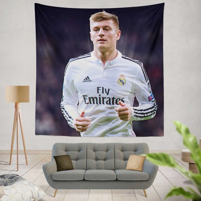 Toni Kroos Football Player Tapestry