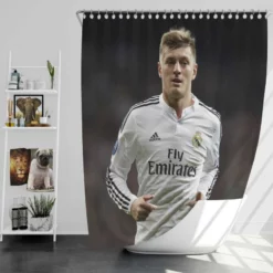 Toni Kroos UEFA Champions League Football Player Shower Curtain