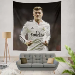 Toni Kroos UEFA Champions League Football Player Tapestry