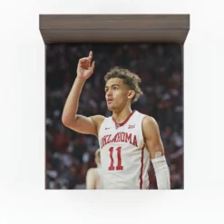 Trae Young Energetic NBA Player Fitted Sheet