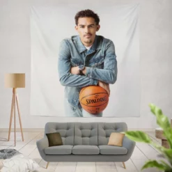 Trae Young Popular NBA Basketball Player Tapestry
