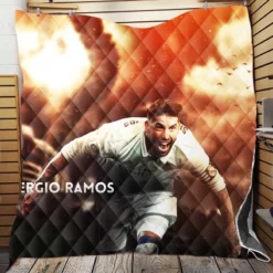 UEFA Super Cup Sergio Ramos Quilt Blanket