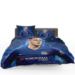Ultimate Midfield Soccer Player Eden Hazard Bedding Set