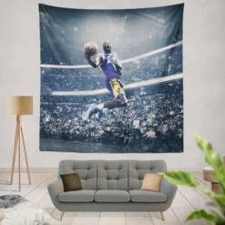 Ultimate NBA Basketball Player Kobe Bryant Tapestry