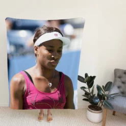 Venus Williams Excellent Tennis Player Fleece Blanket