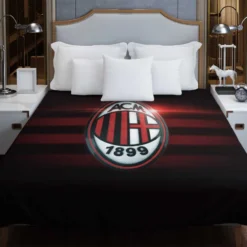 AC Milan Professional Football Team Duvet Cover