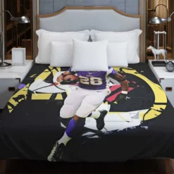 Adrian Peterson Excellent American Football Player Duvet Cover