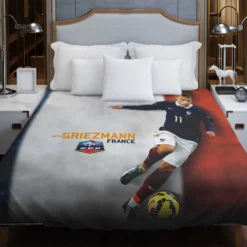 Antoine Griezmann  France Exellent Football Player Duvet Cover