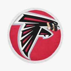 Atlanta Falcons American Football NFL Round Beach Towel
