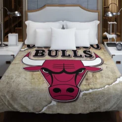 Awarded NBA Basketball Team Chicago Bulls Duvet Cover