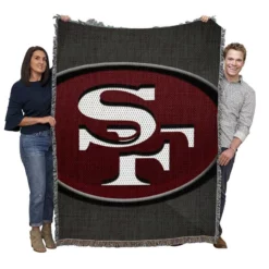 Awarded NFL Football Club San Francisco 49ers Woven Blanket